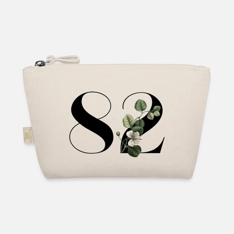 Nummer 82 Blumengrün - 82. Blumengeburtstag Bio-Täschchen