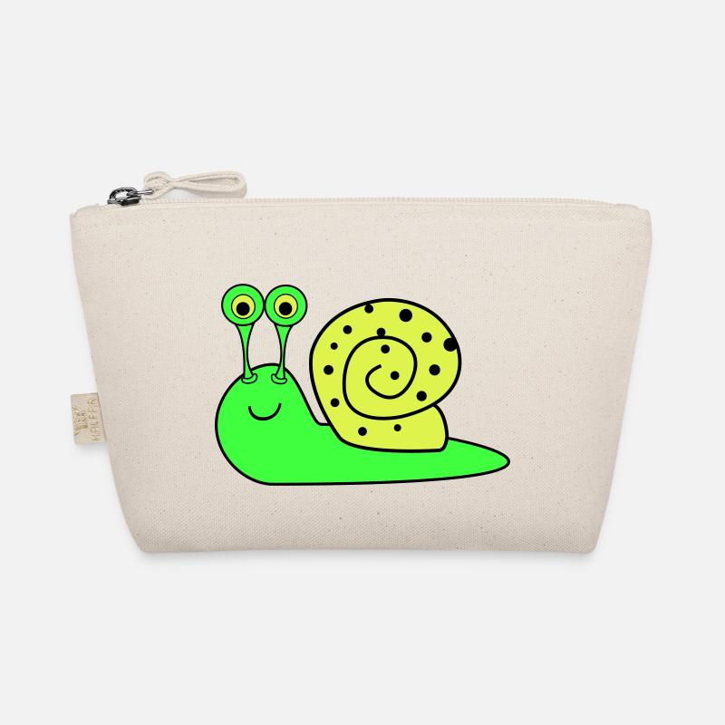 schnecke funny Bio-Täschchen