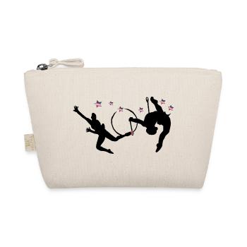 Rhythmische Sportgymnastik mit Reifen - Bio-Täschchen - Natur - Vorne