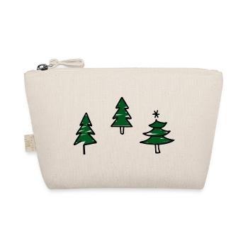 Design for Christmas - Organic Pouch - nature - Front