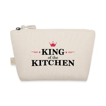 Men's Cooking Apron - Organic Pouch - nature - Front