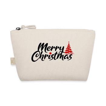 Police Joyeux Noël - Trousse biologique - nature - Devant