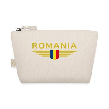Bucharest T Shirt for Romania Fans Outfit - Organic Pouch - nature - Front