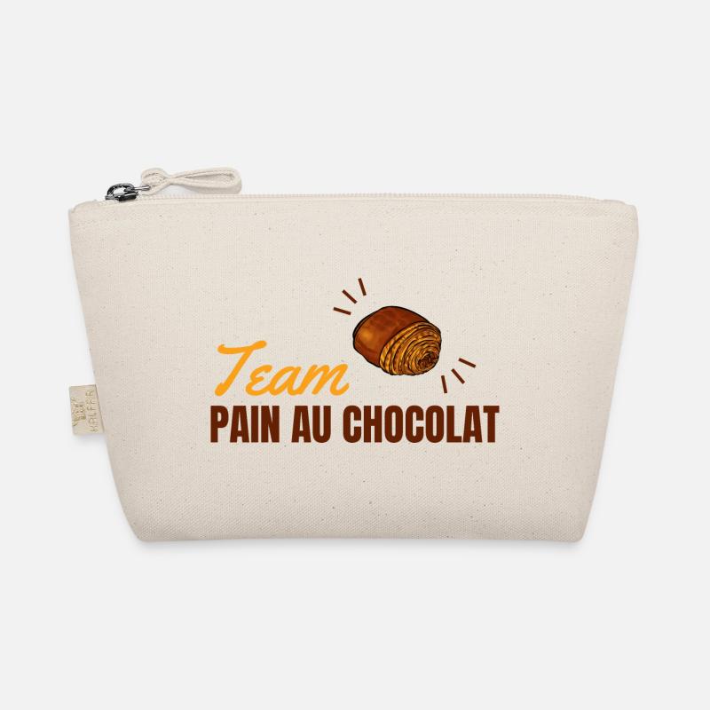 Team Pain Au Chocolat - Bio-Täschchen - Natur