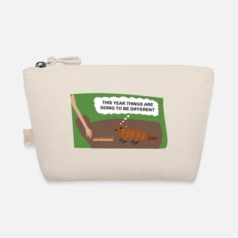 Evil Groundhog Gets Revenge Organic Pouch