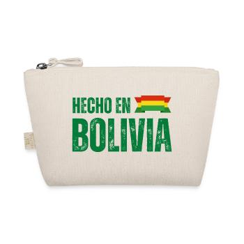 Hergestellt in Bolivien, bolivianischer Stolz - Bio-Täschchen - Natur - Vorne