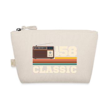Anniversary 1958 retro classic - Organic Pouch - nature - Front