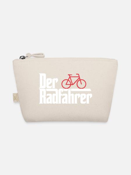 Der Radfahrer - Bio-Täschchen - Natur