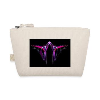 Cyber tribal color artwork - Organic Pouch - nature - Front