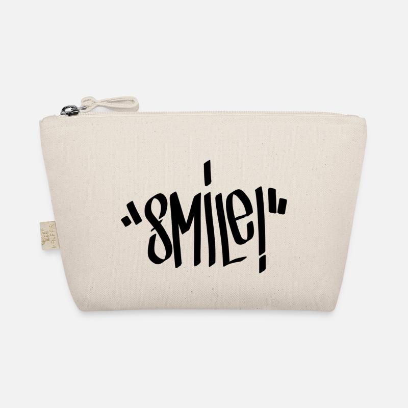 Smile Graffiti Linie - Dees Bio-Täschchen
