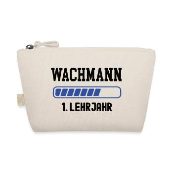 Ausbildung Wachmann 1. Lehrjahr Wachmannausbildung - Bio-Täschchen - Natur - Vorne