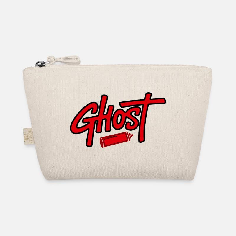 Ghostly Lipstick Illustration Design Organic Pouch