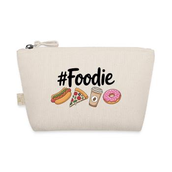 Feinschmecker-Hotdog- und Kaffeeliebhaber - Bio-Täschchen - Natur - Vorne