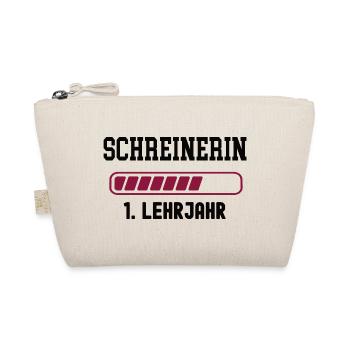 Ausbildung Schreinerin 1. Lehrjahr Schreiner Lehre - Bio-Täschchen - Natur - Vorne