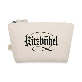 Kitzbühel Vintage Blackletter - Organic Pouch - nature - Front