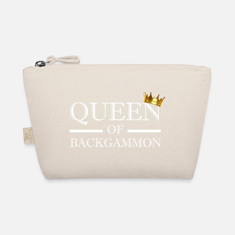 Queen Of Backgammon Organic Pouch