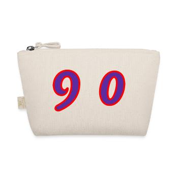 90. 90 ANS. 90e ANNIVERSAIRE. ANNIVERSAIRE 90 ANS. - Trousse biologique - nature - Devant