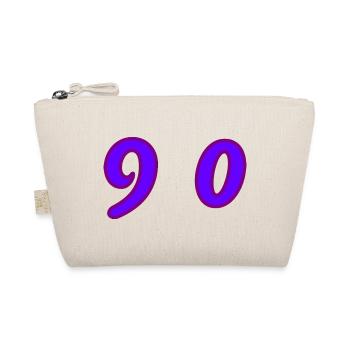 90. 90 ANS. 90e ANNIVERSAIRE. ANNIVERSAIRE 90 ANS. - Trousse biologique - nature - Devant
