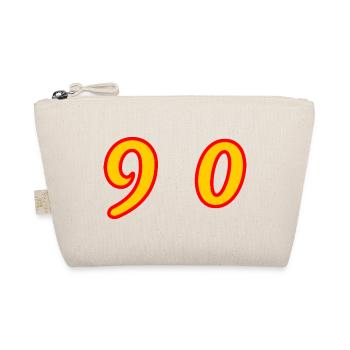 90. 90 ANS. 90e ANNIVERSAIRE. ANNIVERSAIRE 90 ANS. - Trousse biologique - nature - Devant