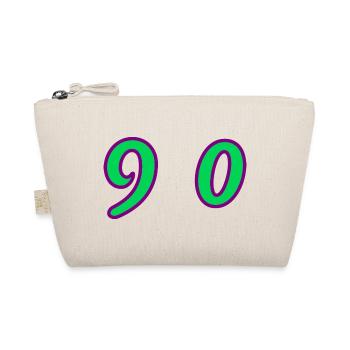 90. 90 ANS. 90e ANNIVERSAIRE. ANNIVERSAIRE 90 ANS. - Trousse biologique - nature - Devant