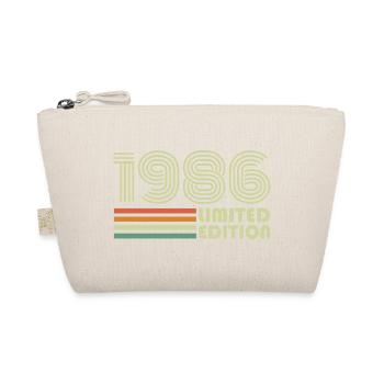 Cadeau d’anniversaire vintage rétro 1986 1986 - Trousse biologique - nature - Devant