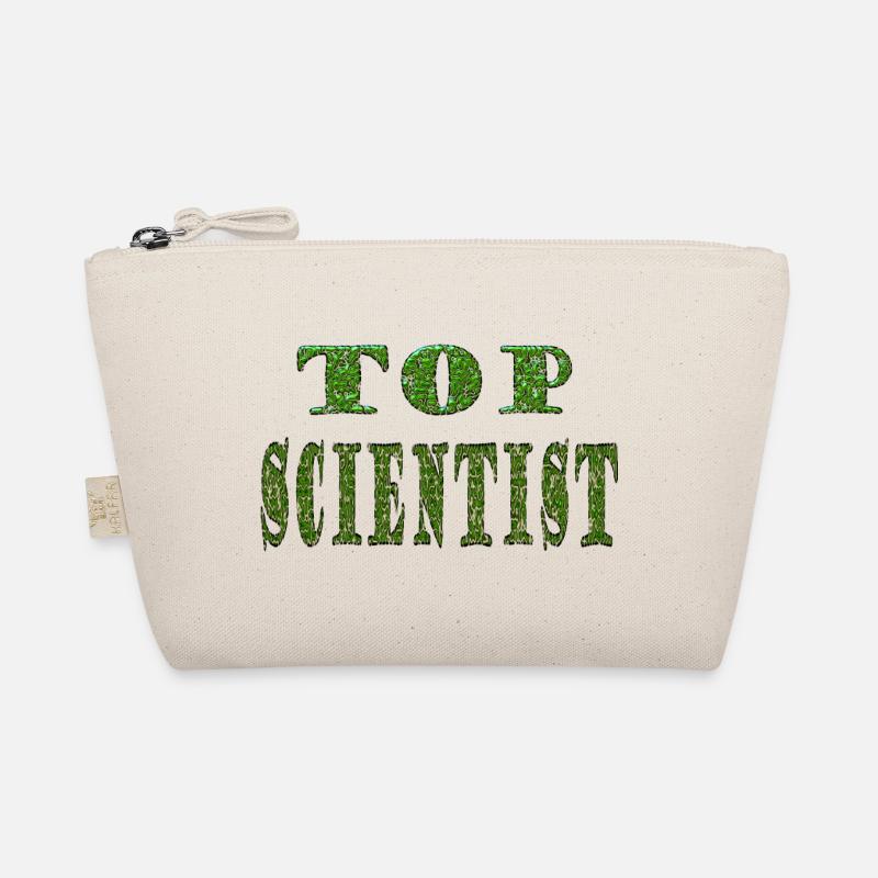 Top Scientist Green Texture Organic Pouch