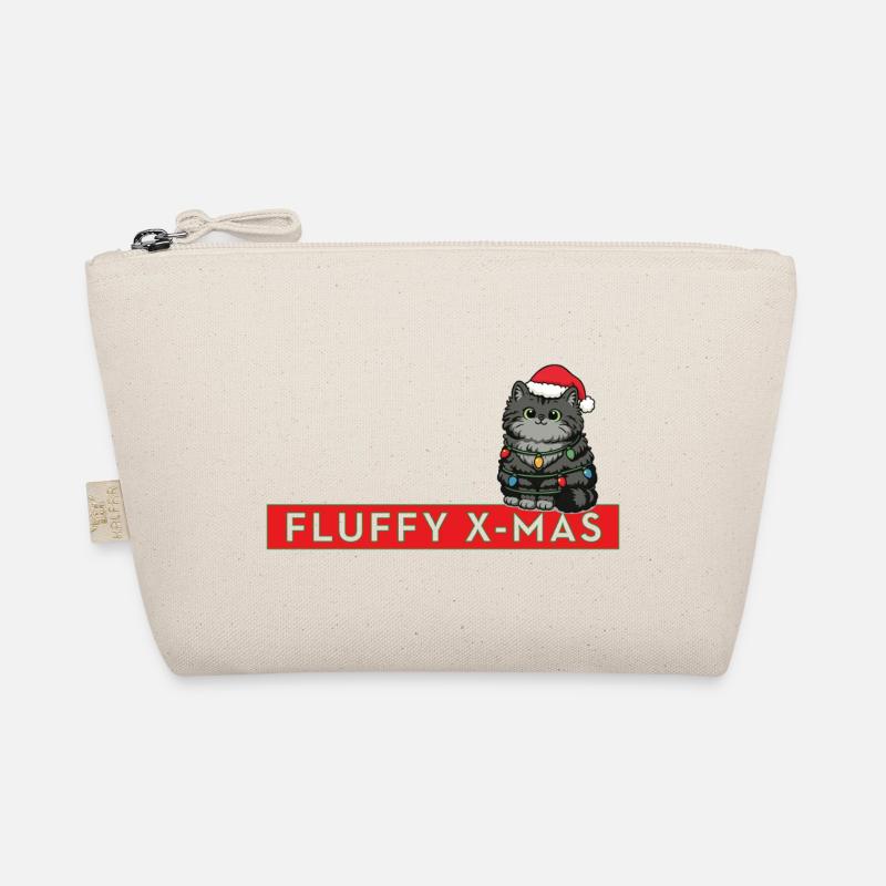Noël duveteux – Noël chat mignon Trousse biologique
