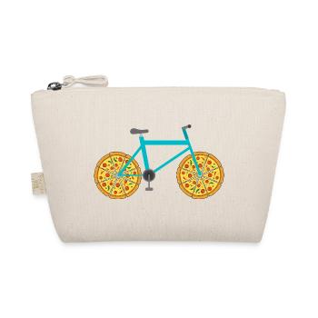 Mountain Bike With Pizza Wheels - Organic Pouch - nature - Front