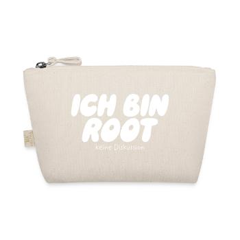 I'm Root – No Discussion - Organic Pouch - nature - Front