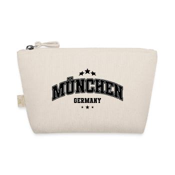 Muenchen Bogen Schriftzug Logo - Bio-Täschchen - Natur - Vorne