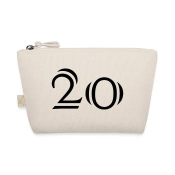 20. 20 ANS. 20e ANNIVERSAIRE. ANNIVERSAIRE 20 ANS. - Trousse biologique - nature - Devant