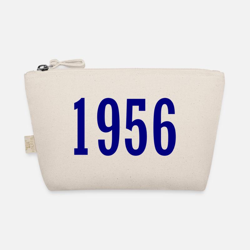 Chiffres rétro bleus 1956 Trousse biologique
