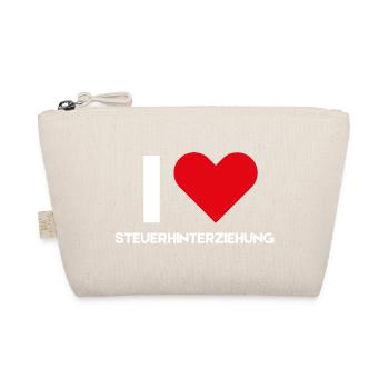 I Love Tax Evasion Sarcasm Funny German Saying - Organic Pouch - nature - Front