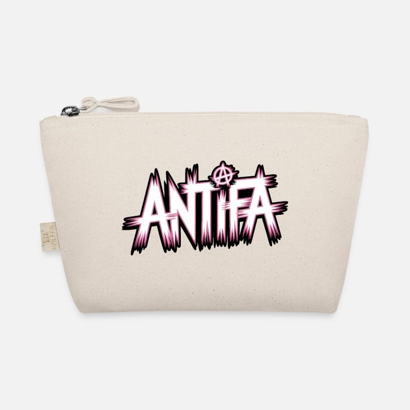 Antifa - Antifascist Merch Organic Pouch