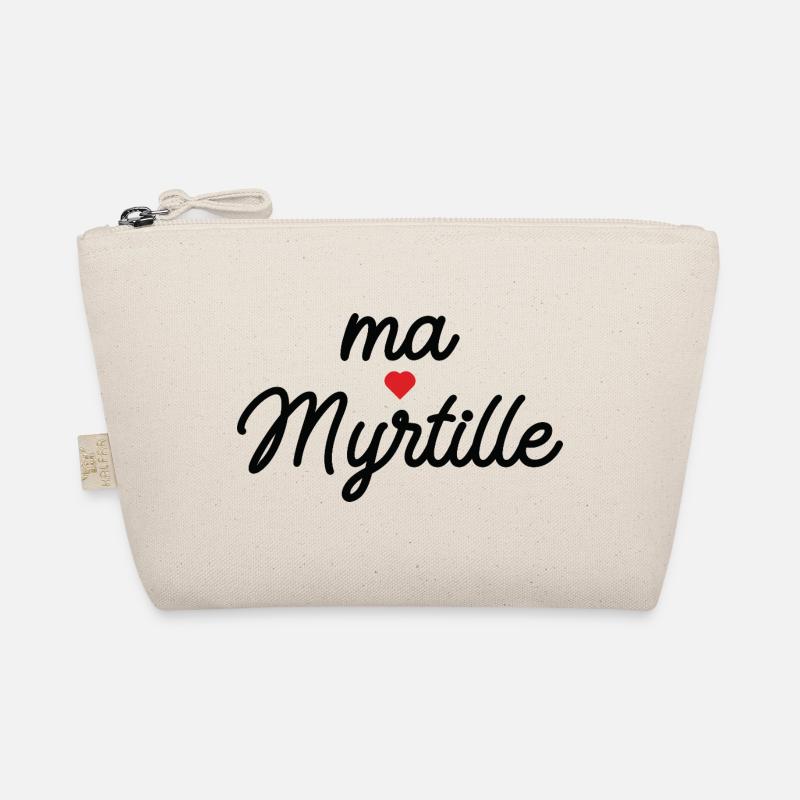 Ma Myrtille (d'Amour) Coeur Script Trousse biologique