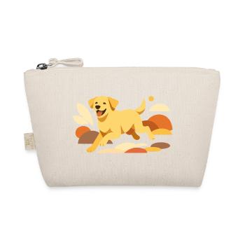 Illustration de chien labrador joyeux pour les amoureux des chiens - Trousse biologique - nature - Devant