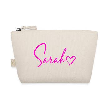 Sarah signature Rose Néon - Trousse biologique - nature - Devant
