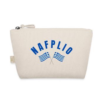 Nafplio Greek Flags  - Organic Pouch - nature - Front