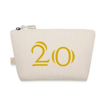 20. 20th ANNIVERSARY. 20 YEARS ANNIVERSARY. 20 YEARS. - Organic Pouch - nature - Front