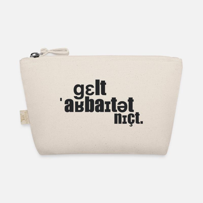 Geld arbeitet nicht. Bio-Täschchen