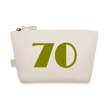 70. 70 ANS. 70e ANNIVERSAIRE. ANNIVERSAIRE 70 ANS. - Trousse biologique - nature - Devant