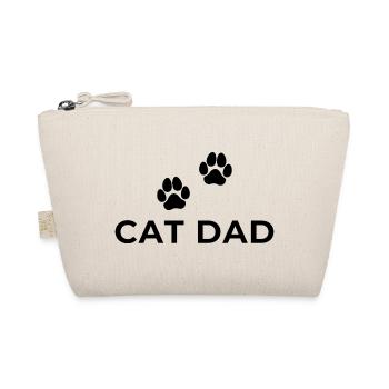 Cat Dad - Katzen Papa - Bio-Täschchen - Natur - Vorne