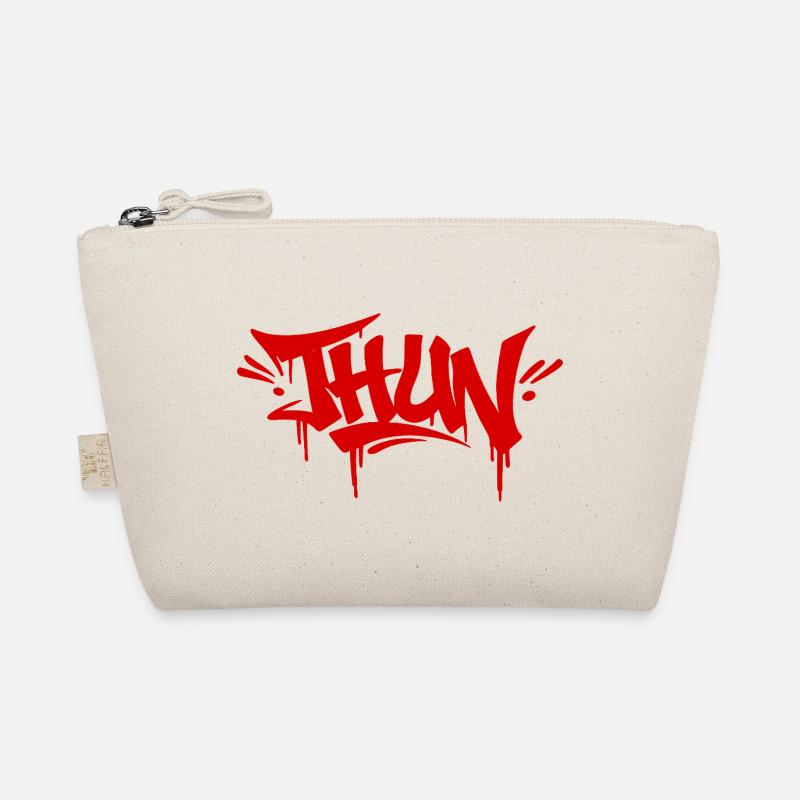Thun graffiti tag rot Bio-Täschchen