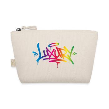 Luxury Rainbow Graffiti Street Art - Organic Pouch - nature - Front