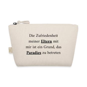 Parents & Paradis : Un chemin vers le bonheur - Trousse biologique - nature - Devant