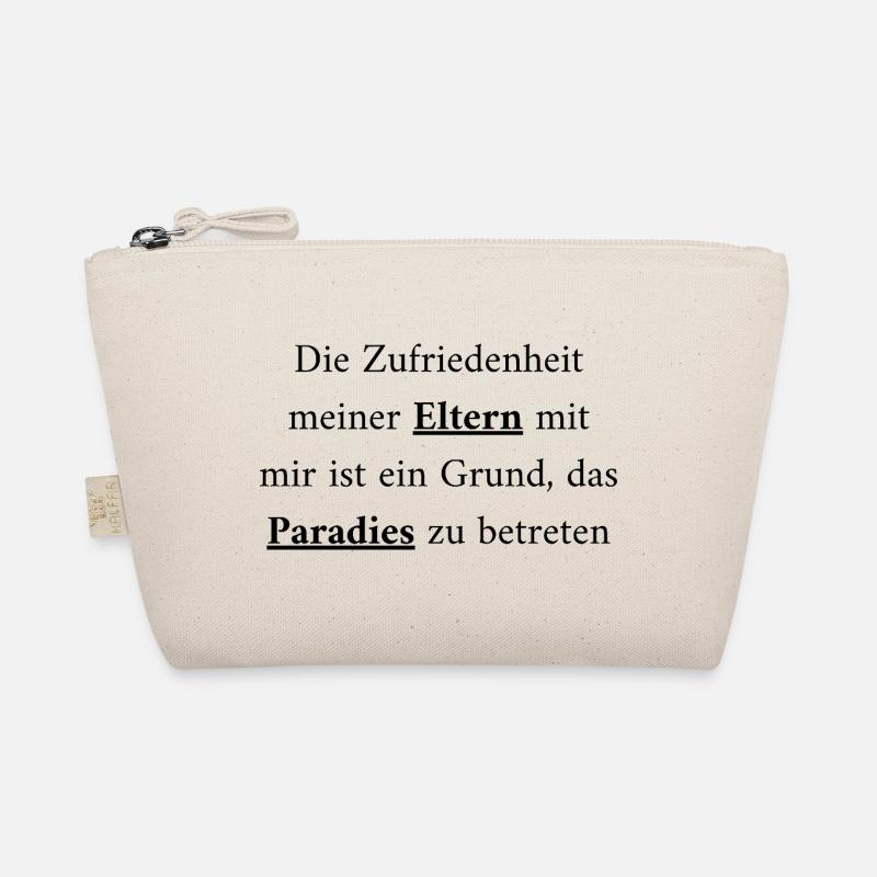 Eltern & Paradies: Ein Weg zum Glück - Bio-Täschchen - Natur