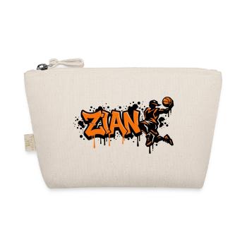 Zian Graffiti Dunk Orange - Bio-Täschchen - Natur - Vorne