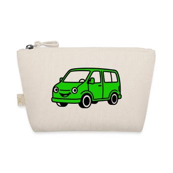 van cartoon - Organic Pouch - nature - Front