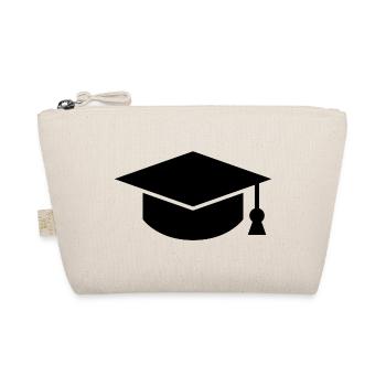 Graduation cap - Organic Pouch - nature - Front