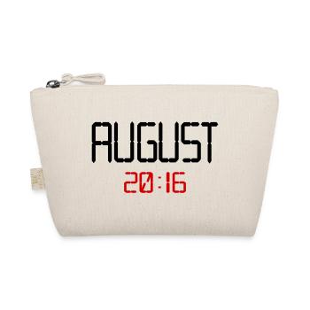 10. Geburtstag, August 2016 - Bio-Täschchen - Natur - Vorne